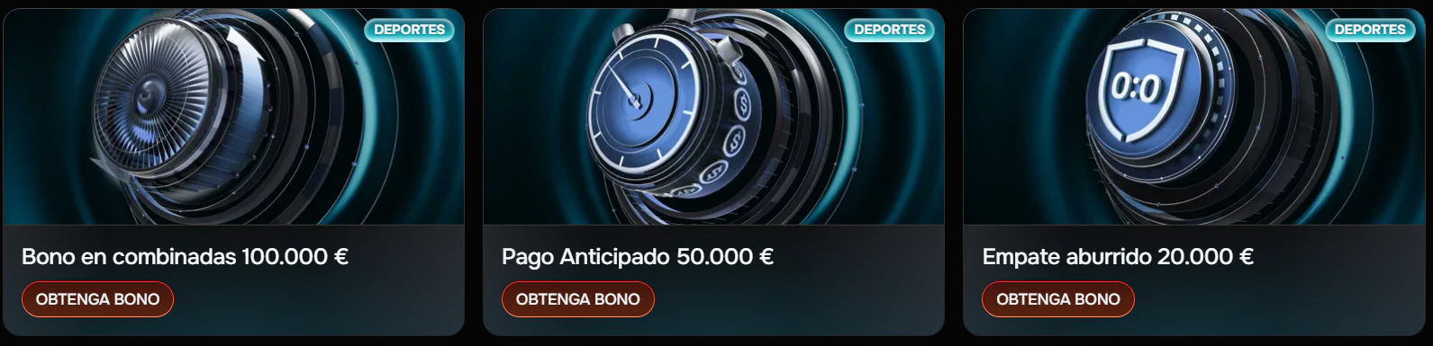 Promociones y bonos para apuestas deportivas en Revolution Casino